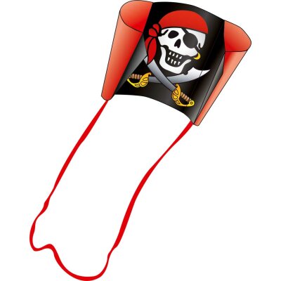 HQ Stabloser Drachen Pocket Sled Jolly Roger