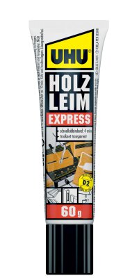 UHU Holzleim EXPRESS D2 60g Standtube ohne Lösungsmittel