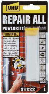 UHU Komponentenkleber Repair All 58g Powerkitt 2 Komponenten Knetmasse