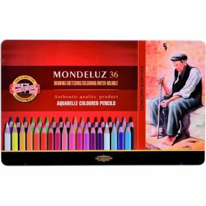 KOH Buntstifte Aquarell Mondeluz 36er Metalletui