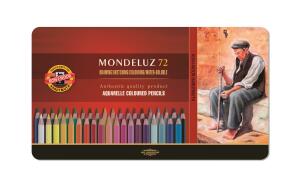KOH Buntstifte Aquarell Mondeluz 72er Metalletui