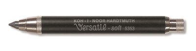 KOH Druckbleistift Versatil Soft 5,6 mm x 80 mm schwarz