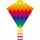 Ecoline Kinderdrachen Eddy Rainbow Patchwork 50 cm