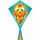 Invento 102126 - Ecoline Eddy Tiggy Kinderdrachen Einleiner, Ab 5 Jahren, 70 x 58 cm und 2.5 m Drachenschwanz Ripstop-Polyester 2-5 Beaufort