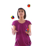 Invento just play Jonglierbälle (Bean Bags), 3er-Set