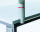 Novus Unizwinge 1 lichtgrau, 8-64mm, für Glastische