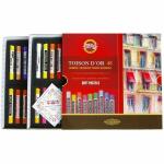 KOH Pastellkreide rund weich f Künstler 48er Pack