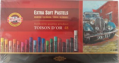 KOH Pastellkreide rund extraweich 48er