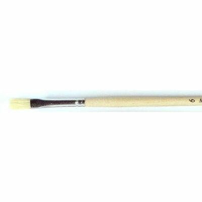 CMI Pinsel Borsten Schule flach Gr. 6