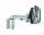 Novus Monitortragarm SlatWall-LM-Arm0-2-1 Organisationswandbefestigung, 8 kg