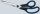 Dahle Office Comfort-Grip Papierschere 10 Zoll= 25cm, rostfrei, Softgriffe