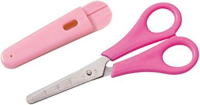 Dahle Kinder-Schere rund, pink Soft-Scherengriffe,...