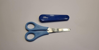 Dahle Kinder-Schere rund, blau Soft-Scherengriffe,...
