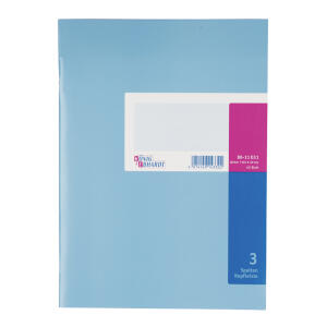 König Ebhardt Spaltenbuch Kopfleisten-Ausführung - A4, 3 Spalten, 40 Blatt, Schema über 1 Seite
