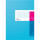 König & Ebhardt Spaltenbuch DIN A4 hellblau/magenta 4 Spalten 40 Bl.