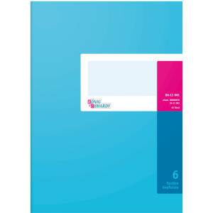 König Ebhardt Spaltenbuch Kopfleisten-Ausführung - A4, 6 Spalten, 40 Blatt, Schema über 1 Seite