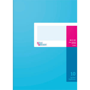 König Ebhardt Spaltenbuch Kopfleisten-Ausführung - A4, 10 Spalten, 40 Blatt, Schema über 2 Seite