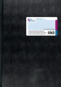 Spaltenbuch Kopfleisten A4, 16 Spalten, 96 Blatt, Schema über 2 Seite