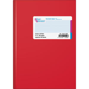 K&E Geschäftsbuch A5 kariert 96 Blatt 8615252