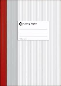 Geschäftsbuch A5 96BL kariert COSWIG 86-1595203 Standard