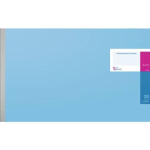 König Ebhardt Amerikanisches Journal mit Kopfleiste - 530 x 297 mm, 20 Konten (12/16), 48 Blatt