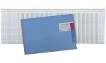 Journal mit Kopfleiste - 530 x 297 mm, 20 Konten (12/16),...