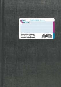 K&E Geschäftsbuch A5kariert 96 Blatt Register 8618392