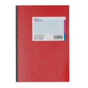 K&E Kladde A5 kariert 96 Blatt Register 8618752