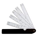 Aristo Fächermaßstab 5 Fächer, 1:10 :15...
