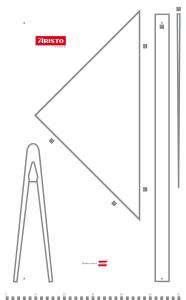 Aristo Kunststofftafel für Wandgeräte 100 x 60 cm, ohne Geräte
