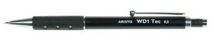 Feinminenstift WD1 Tec 0.5 schwarz, Gummigriffzone, Metallclip