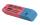 Aristo College Radierer BT 040 blau für Tinte, rot für Bleistift
