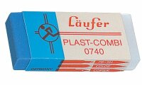 Radierer Läufer Plast-Combi 0720 65x21x12 mm,...