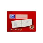 OXFORD Schule Rechenheft A5 quer, 16 Blatt, Lineatur R,...