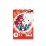 LANDRÉ Spiralnotizblock A6, 40 Blatt, 70...