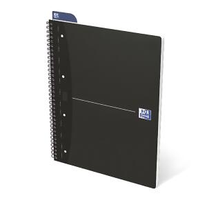 Oxford Office Collegeblock A4 kariert 5 mm, 70 Blatt, 5er-Packung