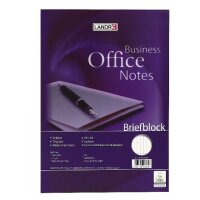 LANDRÉ Briefblock "Office" A4, 50 Blatt,...