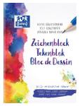 OXFORD Schule Zeichenblock A4, 20 Blatt, blanko, 120...