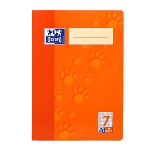 OXFORD Schule Schulheft A4, 32 Blatt, Lineatur 7 (kariert 7 mm)