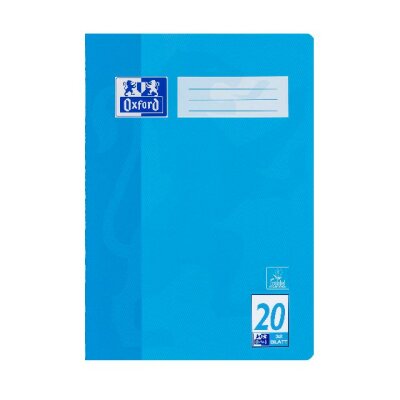 OXFORD Schule Schulheft A4, 32 Blatt, Lineatur 20 (blanko), Optik Paper®