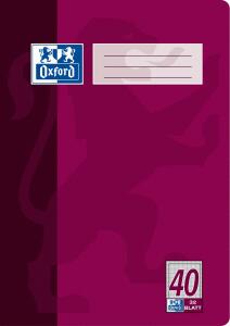 OXFORD Schule Schulheft A4, 32 Blatt, Lineatur 40