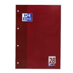 OXFORD Schule Schulblock A4, kopfgeleimt, 50 Blatt,...