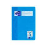 OXFORD Schule Schulheft A5, 16 Blatt, Lineatur 5 (kariert...
