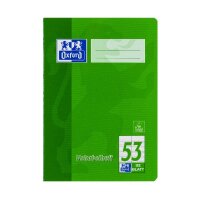 Oxford A5 Vokabelheft, Lineatur 53 (2 Spalten), 32 Blatt,...