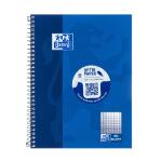 OXFORD Schule Collegeblock A5+, 80 Blatt, kariert mit...