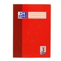 OXFORD Schule Schulheft A4, 16 Blatt, Lineatur 3, Optik...