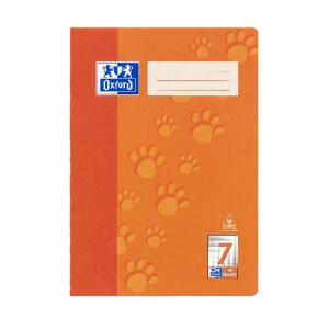 OXFORD Schule Schulheft A4, 16 Blatt, Lineatur 7 (kariert 7 mm), Optik Paper®