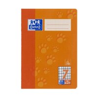 OXFORD Schule Schulheft A5, 16 Blatt, Lineatur 7 (kariert...