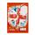 LANDRÉ Schulblock A4, 50 Blatt, 70 g/m², 4fach gelocht, Lineatur 22 (kariert)