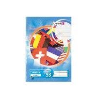 LANDRÉ Vokabelheft A5, 32 Blatt, 80 g/m²,...